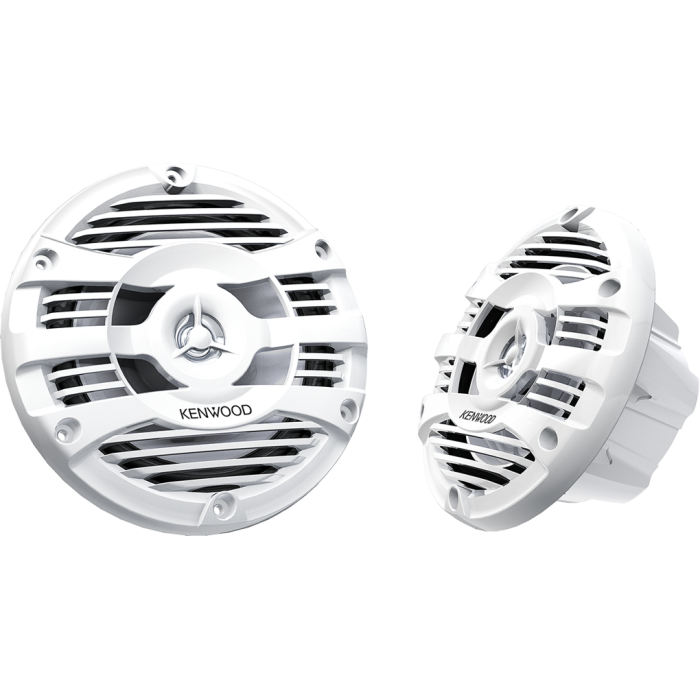 Kenwood KFC-1653MRW Zvučnici marine program, 2-sistemski, dimenzije 16 cm maksimalna snaga 150W, nominalna snaga 50W, namenjeni plovinim vozilima. 