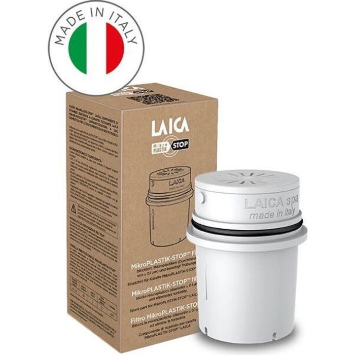Laica DUF1P00 Mikroplastik stop filter zaustavlja više od 99,5% mikroplastike veličine ≥ 0,1 mm koja se može naći u vodi iz vodovoda. 