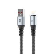Forever Braix (USB- Lightning) 1m 3A Kabal crni