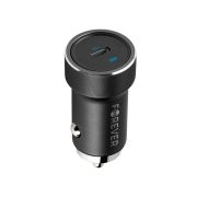 Forever CC-06 PD QC (USB-C) 20W Auto punjač crni