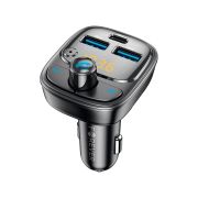 Forever TR-370 (2 x USB-A 1 x USB-C ) PD 30W FM BT transmiter je pouzdan uređaj koji osigurava udobnost i sigurnost tokom vožnje.