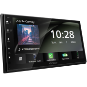 Kenwood DMX-6523DABS Multimedija sa  6,8" ekranom osetljivim na dodir, ugrađenim DAB+, FMi AM tjunerom i opcijom bežičnog i žičnog povezivanja sa telefonom