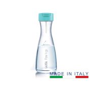 Laica B01BA Flow'n go Boca za filtriranje kapacieta 1 litar za trenutnu filtraciju vode. Sipajte vodu u bocu zavrnite poklopac sa filterom i sipajte u čašu.