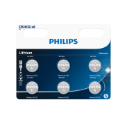 Philips CR2032 litijumska baterija 1/6 - Dugotrajno i pouzdano napajanje, sa ugrađenom zaštitom od curenja i korozije. 6 komada u pakovanju. 