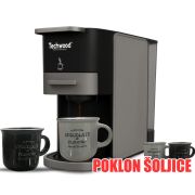 Techwood TCA-026N Espresso aparat, snage 1350W, kopatibilan sa Nespresso i Dolce Gusto kapsulama - Okusi fantastičnu aromu