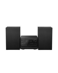 Panasonic SC-PM272EG-K Mikro linija sa LCD displejem, snage 20W sa DAB+ i FM radiom , Bluetooth&reg;, USB i  CD, CD-R/-RW kompatibilnim plejerom. 