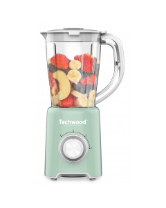 Techwood TBL-7852 Blender snage 500W sa plastičnom posudom kapaciteta 1.5 litara, dve brzine i puls funkcijom.  Zdravo i hranjivo !