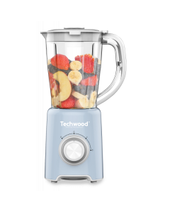 Techwood TBL-7854 Blender snage 500W sa plastičnom posudom kapaciteta 1.5 litara, dve brzine i puls funkcijom.  Zdravo i hranjivo !