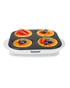 Techwood TCP-044 Aparat za mini palačinke snage 1500W - Obradujte svoje ukućane ili prijatelje savr&scaron;enom poslaticom za samo par minuta. 