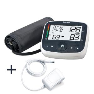 BEURER BM 40 Aparat za pritisak za automatsko merenje krvnog pritiska i pulsa na nadlaktici, 2 x 60 memorijskih prostora, uređaj može imati do 2 korisnika