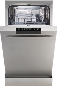 Gorenje GS 520E15 S Sudo mašina  - Samostojeća mašina za pranje posuđa za 9 kompleta, širine 45 cm, idealna za manje kuhinje. 