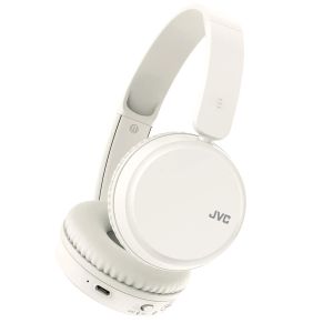  JVC HA-S36W-W Bluetooth slušalice. Uživajte u muzici bez kablova do 35 sati bežičnog slušanja. Uroniti u svoje omiljene pesme bez brige o bateriji.