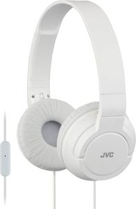 JVC HA-SR185-WEF Slušalice sa mikrofonom i daljinskim na kablu, sa 30mm zvučnikom koje emituju izuzetan zvuka pritom su lagane i prijatene za nošenje. 