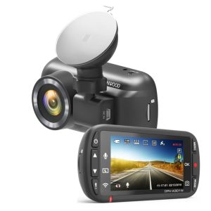 Kenwood DRV-A301W Kamera za automobil sa 2.7 " TFT LED ekranom u boji. Snima u FULL HD rezoluciji i obezbeđuje dokazni materijal u slučaju udesa.