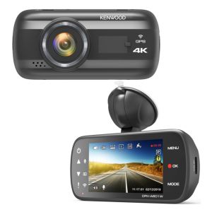 Kenwood DRV-A601W Kamera za automobil sa TFT LED color ekranom od 3". Snima u 4K UHD rezoluciji i obezbeđuje dokazni materijal u slučaju udesa. 