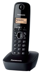 Panasonic KX-TG1611FXH Bežični telefon sa osvetljenim displejem i površinom otpornom na otiske prstiju, identifikacijom poziva, memorija 50 brojeva, redial. 