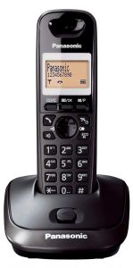 Panasonic KX-TG2511FXT Bežični telefon DECT/GAP sa 1 ulaznom linijom, prikazom na više jezika, Eco funkcijom i memorijom za do 50 primljenih poziva. 