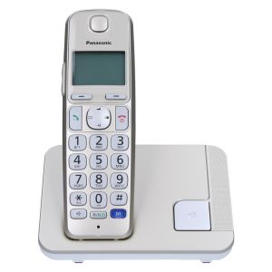 Panasonic KX-TGE210FXN Bežični telefon sa indentifikacijom poziva, Imenikom od 50 unosa i  pozadinskim osvetljenjem tastera.