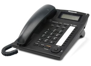Panasonic KX-TS880FXB Žični telefon sa 10 tastera za brzo biranje, Redial, Flash, 4 nivoa jačine slušalice,  Caller IDi mogućnošču zidne montaže. 
