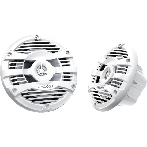 Kenwood KFC-1653MRW Zvučnici marine program, 2-sistemski, dimenzije 16 cm maksimalna snaga 150W, nominalna snaga 50W, namenjeni plovinim vozilima. 