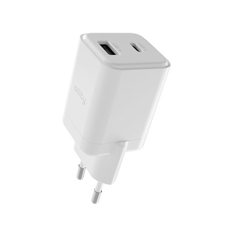 Allity ATC-01-30WAC GaN PD QC (USB-C-USB-A) 30W Punjač beli