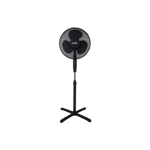 Bauer 202 Tifone Ventilator prečnika 40 cm i snaga 40 W za optimalne performanse sa 3 brzine rada. Elegantan crni ventilator za efikasno rashlađivanje