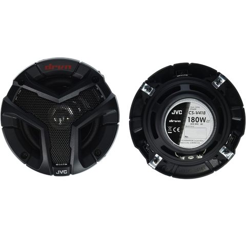 JVC CS-V418J Auto zvučnici Dual Cone zvučnici za automobil, maksimalne ulazne snage 180W,  nominalne snage 20w RMS, veličine 10cm.