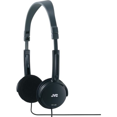 JVC HA-L50B Slušalice su lagane i sklopive on-ear slušalice težine svega 46 grama. Opremljene su 30mm neodimijumskim drajverima