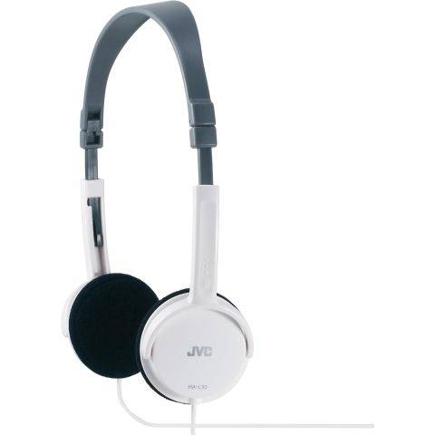 JVC HA-L50W Slušalice su lagane i sklopive on-ear slušalice težine svega 46 grama. Opremljene su 30mm neodimijumskim drajverima