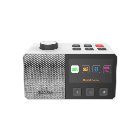 Kenwood CR-M70DAB-W Radio plejer sa DAB+ i FM Tjunerom, bluetooth-om, funkcijom sata sa alarmom....integrisanom punjivom baterijom.