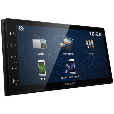 Kenwood DMX129BT Multimedija za automobil sa 6,8" WVGA kapacitivnim ekranom osetljivim na dodir, Bluetooth i Android USB Mirroringom