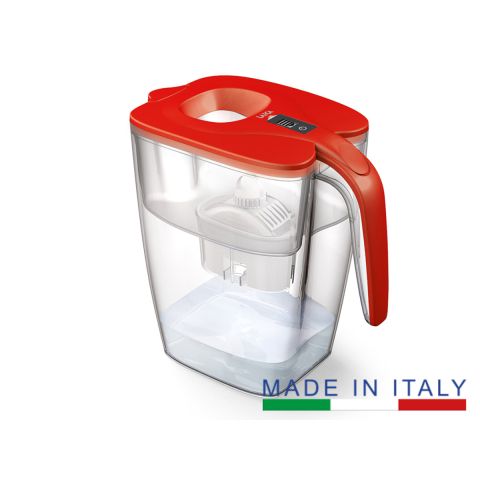 Laica J81AB Bokal za filtriranje Big Firenca kapaciteta 3,7 L (2,2l filtrirane vode) sa ergonomskom drškom, Italijanski dizajn koji se savršeno uklapa. 