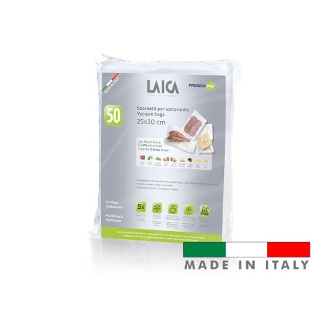 Laica VT3510 Vacuum kese za vakumiranje, kvalitetna vakuumska folija za hranu. Produžavanje svežine vaše hrane u frižideru ili zamrzivaču