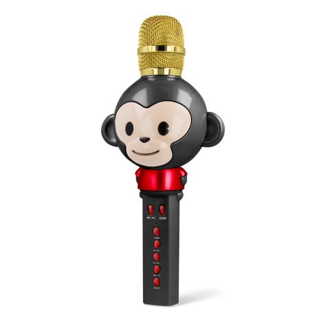 Maxlife MX-100 Bluetooth mikrofon sa zvučnikom Animal snage 5W . Odlična zabava za mlađe ali i starije članove porodice.
