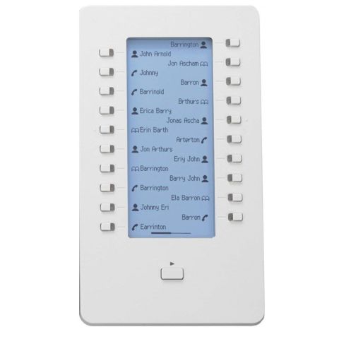 Panasonic KX-HDV20NE DSS Konzola za KX-HDV230/330/430 sa 5" LCD ekranom sa plavim pozadinskim osvetljenjem i 40 (20x2) programabilnih tastera.