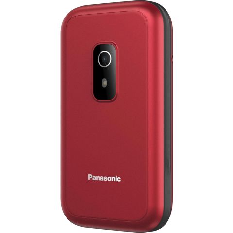 Panasonic KX-TF600EXR Mobilni telefon sa velikim ekranom u boji od 2,8", Bluetooth sa baterijom od 1100 mAh i ugrađenom LED lampom.