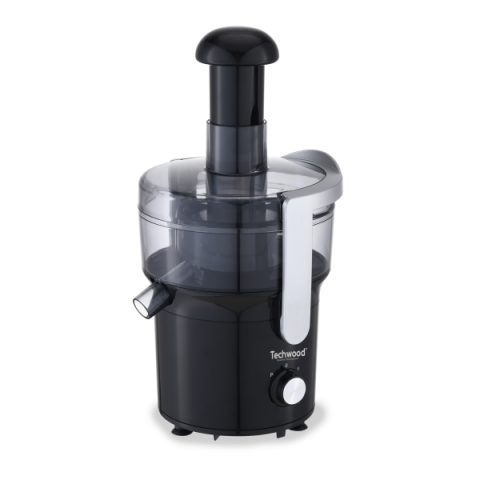 Techwood TCF-356 Sokovnik snage 350W, za automatsko odvajanje pulpe sa posebnom posudom za pulpu od 400ml i posudom za sok kapaciteta 300ml.