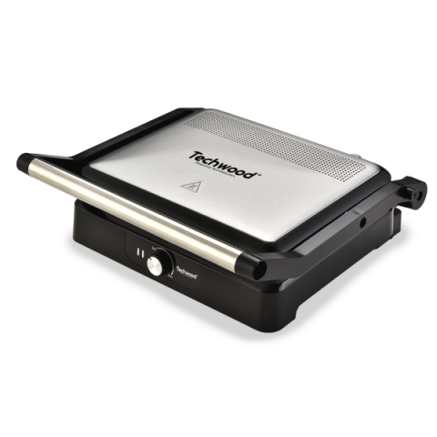 Techwood TGD-2201 Gril Toster snage 2200 W sa pločama sa nelepljivim premazom i tasterom za kotrolu temperature. Napravite savršen obrok za društvo. 