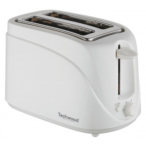 Techwood TGP-202 Toster snage do 700W pogodan za pečenje i tankih i debelih parčića sa zaštitom od zaglavljivanja i funcijom  za automatsko isključivanje