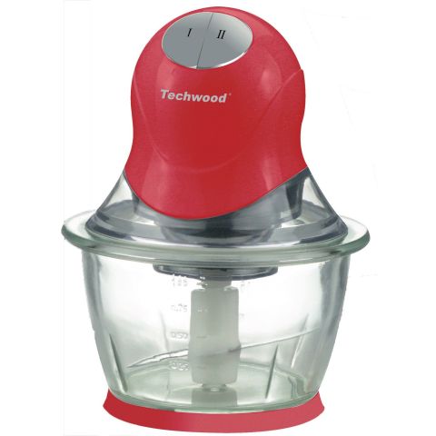 Techwood THA-085 Seckalica sa staklenom posudom kapaciteta 600ml, snage 400W sa sečivima od nerđajućeg čelika, nezamenljiv je uređaj svake kuhinje.