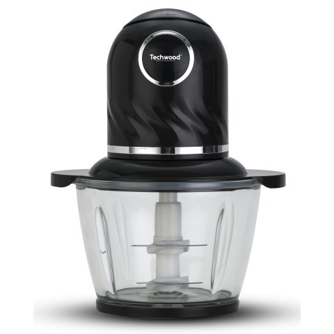 Techwood THA-806 Seckalica sa staklenom posudom kapaciteta 600ml, snage 300W sa sečivima od nerđajućeg čelika, nezamenljiv je uređaj svake kuhinje.