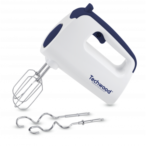 Techwood TMH-8300 4 u 1 mikser snage 300W sa dodatkom seckalice sa posudom i blendera, ergonomski dizajniran veoma praktičan i lak za korišćenje.