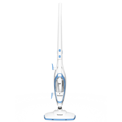 Techwood TNV-1010D Paročistač 2 u 1 može se koristiti kao mop ili odvojivi ručni paročistač omogućava vam čišćenje celog stana i različitih površina.
