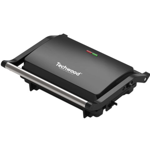 Techwood TPG-1000 Gril snage 1000W sa nelepljivom podlogom, sistemom za zaključavanje i hladnom drškom. Napravite roštilj kao profesionalac.