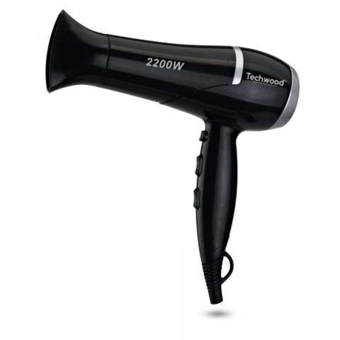 Techwood TSC-2259 Fen za kosu sa 3 nivoa temperature i 2 brzine ia taserom za hladan vazduh. Veoma praktičan za upotrebu. 