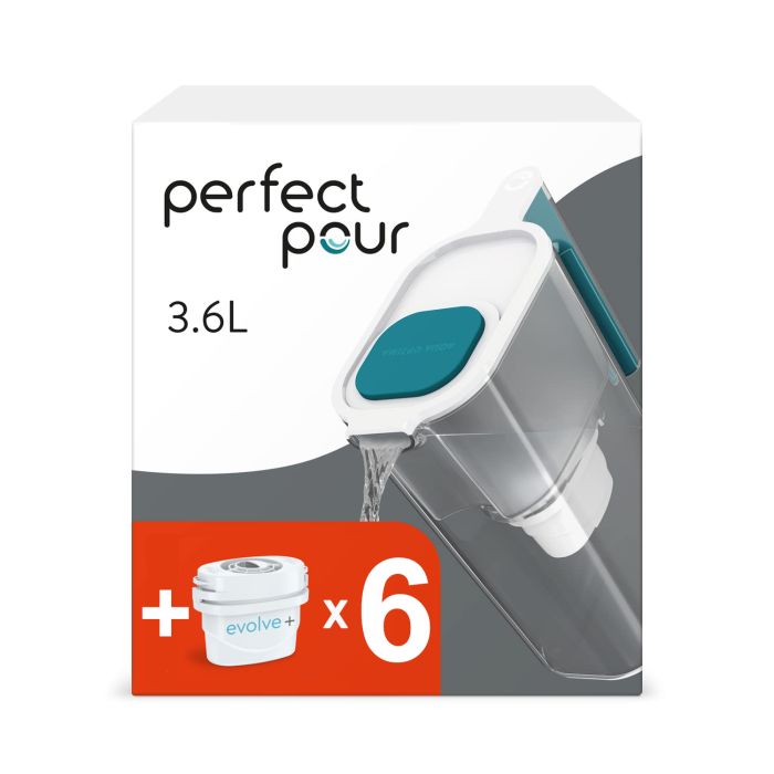Aqua Optima Perfect Pour Bokal 3.6L +6 filtera. Praktičan bokal za filtriranje i hlađenje vode slim dizajna koji staje u gotovo svaki frižider. 