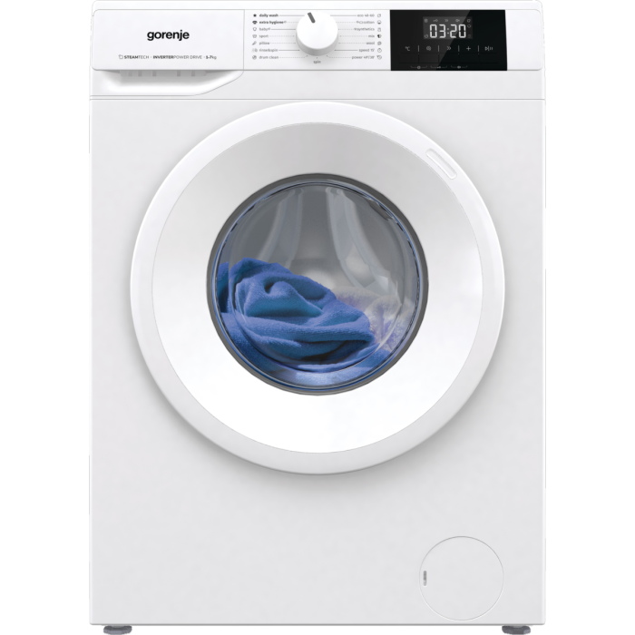 Gorenje WNGPI72SBS Veš mašina sa Inverter PowerDrive motorom bez četkica, kapacieta pranja 7 kilograma, 15 programa i centrifugom od 1200 obr/min Gorenje WNGPI72SBS Veš mašina sa Inverter PowerDrive motorom bez četkica, kapacieta pranja 7 kilograma, 15 programa i centrifugom od 1200 obr/min