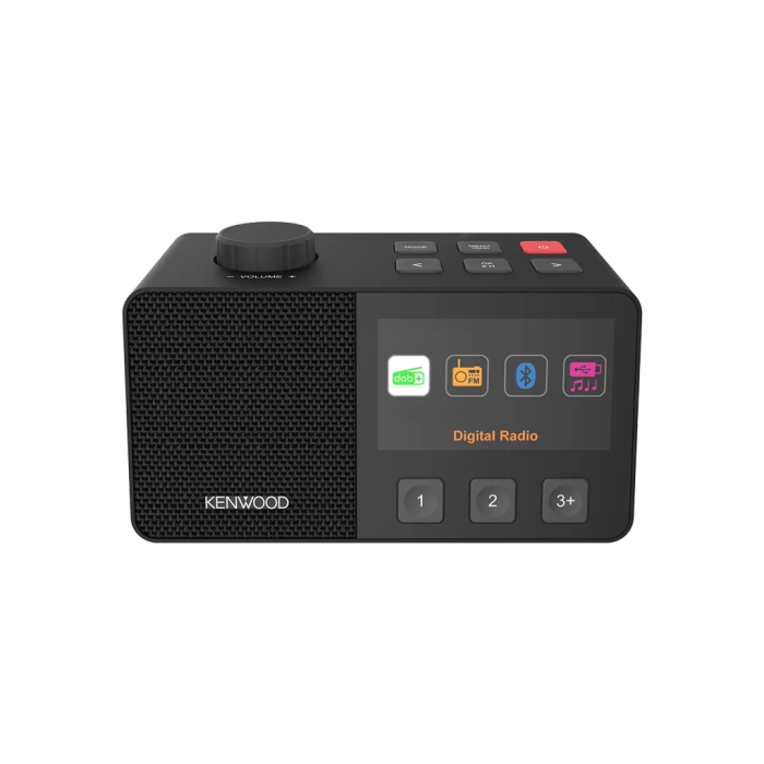 Kenwood CR-M70DAB-B Radio plejer sa DAB+ i FM Tjunerom, bluetooth-om, funkcijom sata sa alarmom....integrisanom punjivom baterijom.