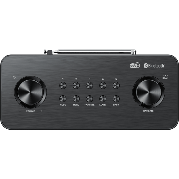 Kenwood CR-ST80DAB-B Compact Stereo Radio sa  DAB+ i  FM Tjunerom kao i Bluetooth Audio Streamingom. Uživajte u vašoj omiljenoj muzici