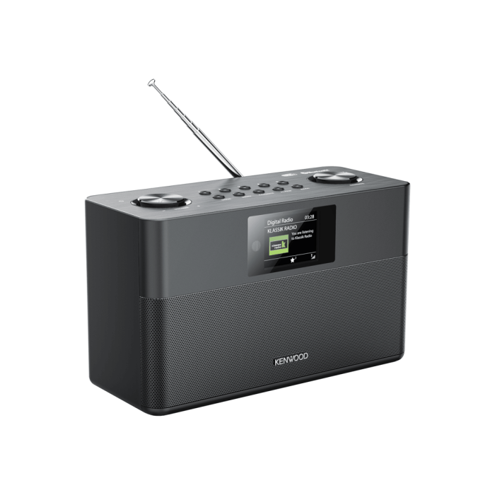 Kenwood CR-ST80DAB-B Compact Stereo Radio sa  DAB+ i  FM Tjunerom kao i Bluetooth Audio Streamingom. Uživajte u vašoj omiljenoj muzici